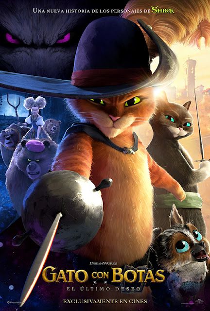 GATO CON BOTAS: EL ULTIMO DESEO en Cines Multiplex