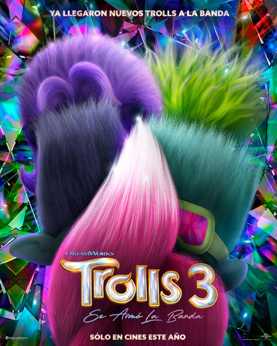 TROLLS 3 SE ARMO LA BANDA en Cines Multiplex